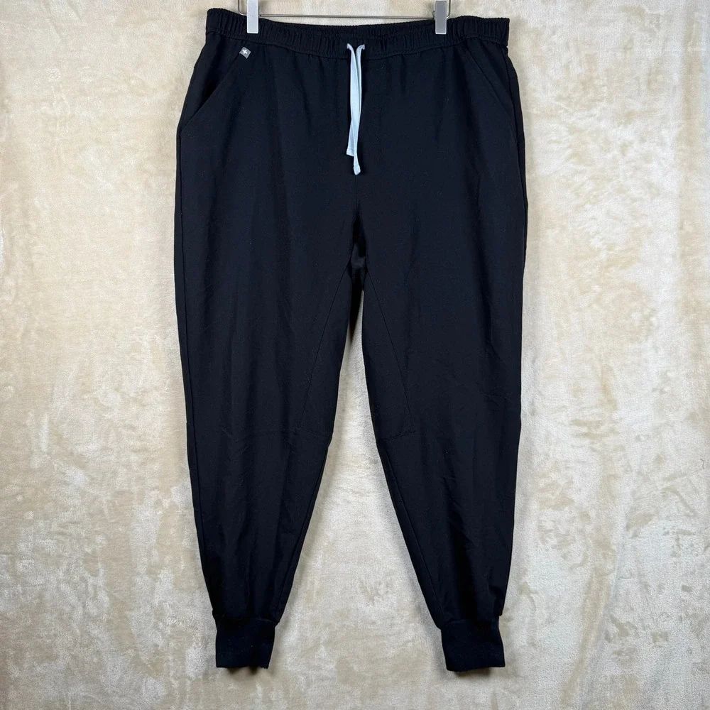 Figs Tansen Jogger Scrub Pants Mens XXL/S Black Technical Collection MXXSW2004S